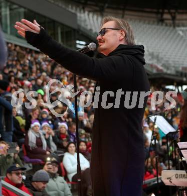 SK Austria Klagenfurt. Mitsing-Konzert. Kaernten singt Weihnachtslieder.  Nik P.. Klagenfurt, am 1.12.2019.
Foto: Kuess
www.qspictures.net
---
pressefotos, pressefotografie, kuess, qs, qspictures, sport, bild, bilder, bilddatenbank