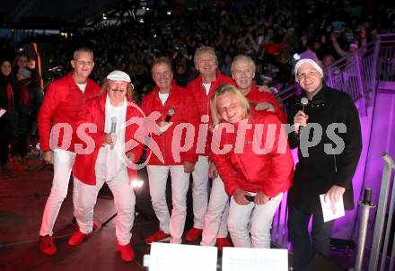 SK Austria Klagenfurt. Mitsing-Konzert. Kaernten singt Weihnachtslieder.  Die Kaiser. Klagenfurt, am 1.12.2019.
Foto: Kuess
www.qspictures.net
---
pressefotos, pressefotografie, kuess, qs, qspictures, sport, bild, bilder, bilddatenbank
