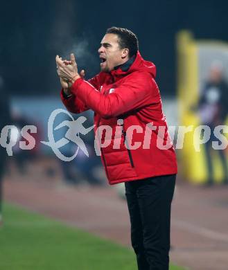 Fussball Bundesliga. RZ Pellets WAC gegen LASK.  Trainer Valerien Ismael  (LASK). Wolfsberg, am 7.12.2019.
Foto: Kuess
www.qspictures.net

---
pressefotos, pressefotografie, kuess, qs, qspictures, sport, bild, bilder, bilddatenbank