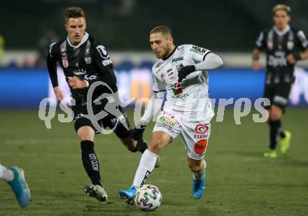 Fussball Bundesliga. RZ Pellets WAC gegen LASK.  Shon Zalman Weissman (WAC). Wolfsberg, am 7.12.2019.
Foto: Kuess
www.qspictures.net

---
pressefotos, pressefotografie, kuess, qs, qspictures, sport, bild, bilder, bilddatenbank