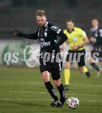 Fussball Bundesliga. RZ Pellets WAC gegen LASK. Joao Klauss De Mello (LASK). Wolfsberg, am 7.12.2019.
Foto: Kuess
www.qspictures.net

---
pressefotos, pressefotografie, kuess, qs, qspictures, sport, bild, bilder, bilddatenbank