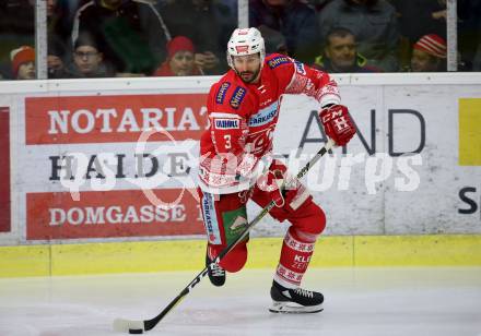 EBEL. Eishockey Bundesliga. KAC gegen	EC Red Bull Salzburg.  	Fischer David Joseph (KAC). Klagenfurt, am 6.12.2019.
Foto: Kuess
www.qspictures.net

---
pressefotos, pressefotografie, kuess, qs, qspictures, sport, bild, bilder, bilddatenbank