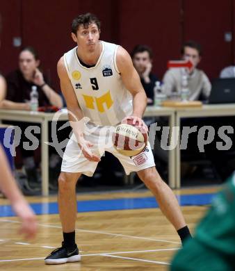 Basketball Zweite Liga 2019/2020. Grunddurchgang 14. Runde. Woerthersee Piraten gegen Dornbirn Lions.  Simon Finzgar (Piraten). Klagenfurt, am 14.12.2019.
Foto: Kuess
www.qspictures.net

---
pressefotos, pressefotografie, kuess, qs, qspictures, sport, bild, bilder, bilddatenbank