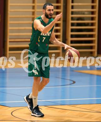 Basketball Zweite Liga 2019/2020. Grunddurchgang 14. Runde. Woerthersee Piraten gegen Dornbirn Lions.  Ander Arruti (Dornbirn). Klagenfurt, am 14.12.2019.
Foto: Kuess
www.qspictures.net

---
pressefotos, pressefotografie, kuess, qs, qspictures, sport, bild, bilder, bilddatenbank
