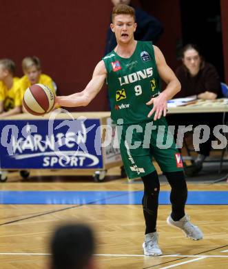 Basketball Zweite Liga 2019/2020. Grunddurchgang 14. Runde. Woerthersee Piraten gegen Dornbirn Lions.  Javier Medori (Dornbirn). Klagenfurt, am 14.12.2019.
Foto: Kuess
www.qspictures.net

---
pressefotos, pressefotografie, kuess, qs, qspictures, sport, bild, bilder, bilddatenbank