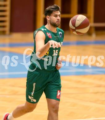 Basketball Zweite Liga 2019/2020. Grunddurchgang 14. Runde. Woerthersee Piraten gegen Dornbirn Lions. Adrian Sanchez Ridriguez (Dornbirn). Klagenfurt, am 14.12.2019.
Foto: Kuess
www.qspictures.net

---
pressefotos, pressefotografie, kuess, qs, qspictures, sport, bild, bilder, bilddatenbank