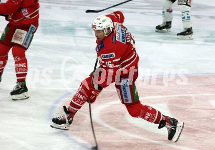 EBEL. Eishockey Bundesliga. KAC gegen	EHC Liwest Black Wings Linz. Patrick Harand (KAC). Klagenfurt, am 15.12.2019.
Foto: Kuess
www.qspictures.net

---
pressefotos, pressefotografie, kuess, qs, qspictures, sport, bild, bilder, bilddatenbank