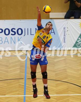 Volleyball CEV Cup. SK Zadruga Aich/Dob gegen VK Ostrava (CZE).   Ivan Kolev (Aich/Dob). Bleiburg, am 18.12.2019.
Foto: Kuess
---
pressefotos, pressefotografie, kuess, qs, qspictures, sport, bild, bilder, bilddatenbank