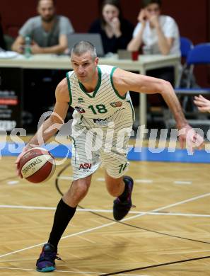 Basketball Zweite Liga 2019/2020. Grunddurchgang 15. Runde. KOS Celovec gegen  Fuerstenfeld Panthers.  Ales Primc (KOS Celovec). Klagenfurt, am 21.12.2019.
Foto: Kuess
www.qspictures.net

---
pressefotos, pressefotografie, kuess, qs, qspictures, sport, bild, bilder, bilddatenbank