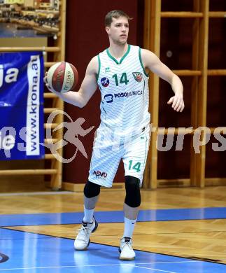 Basketball Zweite Liga 2019/2020. Grunddurchgang 15. Runde. KOS Celovec gegen  Fuerstenfeld Panthers.  Lovro Fizuleto (KOS Celovec). Klagenfurt, am 21.12.2019.
Foto: Kuess
www.qspictures.net

---
pressefotos, pressefotografie, kuess, qs, qspictures, sport, bild, bilder, bilddatenbank