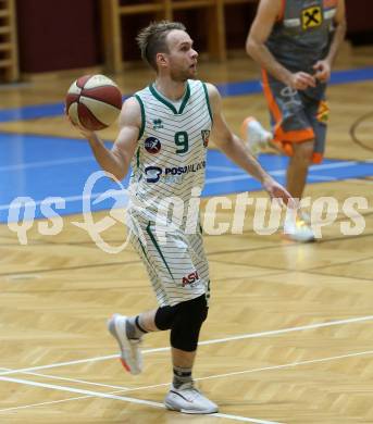 Basketball Zweite Liga 2019/2020. Grunddurchgang 15. Runde. KOS Celovec gegen  Fuerstenfeld Panthers. Tim Huber (KOS Celovec). Klagenfurt, am 21.12.2019.
Foto: Kuess
www.qspictures.net

---
pressefotos, pressefotografie, kuess, qs, qspictures, sport, bild, bilder, bilddatenbank