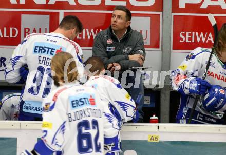 EBEL. Eishockey Bundesliga. VSV gegen Moser Medical Graz99ers.  Trainer Jyrki Aho (VSV). Villach, am 3.1.2020.
Foto: Kuess
www.qspictures.net
---
pressefotos, pressefotografie, kuess, qs, qspictures, sport, bild, bilder, bilddatenbank