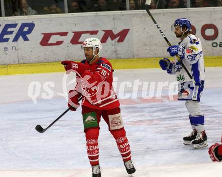 EBEL. Eishockey Bundesliga. KAC gegen	VSV.  Torjubel Kozek Andrew Jacob, (KAC). Klagenfurt, am 5.1.2020.
Foto: Kuess
www.qspictures.net

---
pressefotos, pressefotografie, kuess, qs, qspictures, sport, bild, bilder, bilddatenbank