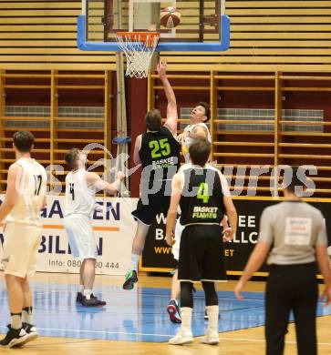 Basketball Zweite Liga 2019/2020. Grunddurchgang 16. Runde. Woerthersee Piraten gegen Basket Flames. Ziga Erculj, Simon Finzgar (Piraten), Justin Vallejo (Basket Flames). Klagenfurt, am 5.1.2020.
Foto: Kuess
www.qspictures.net

---
pressefotos, pressefotografie, kuess, qs, qspictures, sport, bild, bilder, bilddatenbank