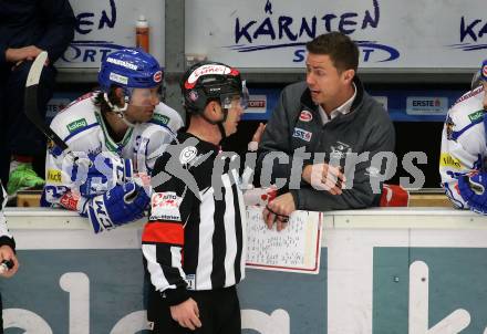 EBEL. Eishockey Bundesliga. VSV gegen Hydro Fehervar AV 19. Trainer Jyrki Aho  (VSV). Villach, am 10.1.2020.
Foto: Kuess
www.qspictures.net
---
pressefotos, pressefotografie, kuess, qs, qspictures, sport, bild, bilder, bilddatenbank