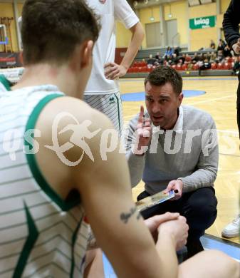 Basketball Zweite Liga 2019/2020. Grunddurchgang 17. Runde. KOS Celovec gegen  BBU Salzburg.  Trainer Davor Brecko (KOS Celovec). Klagenfurt, am 11.1.2020.
Foto: Kuess
www.qspictures.net

---
pressefotos, pressefotografie, kuess, qs, qspictures, sport, bild, bilder, bilddatenbank