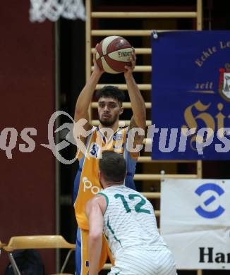 Basketball Zweite Liga 2019/2020. Grunddurchgang 17. Runde. KOS Celovec gegen  BBU Salzburg. Adrian Mitchell (Salzburg). Klagenfurt, am 11.1.2020.
Foto: Kuess
www.qspictures.net

---
pressefotos, pressefotografie, kuess, qs, qspictures, sport, bild, bilder, bilddatenbank