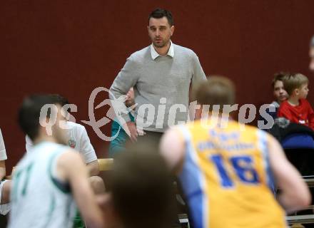 Basketball Zweite Liga 2019/2020. Grunddurchgang 17. Runde. KOS Celovec gegen  BBU Salzburg.  Trainer Davor Brecko (KOS Celovec). Klagenfurt, am 11.1.2020.
Foto: Kuess
www.qspictures.net

---
pressefotos, pressefotografie, kuess, qs, qspictures, sport, bild, bilder, bilddatenbank