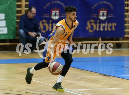 Basketball Zweite Liga 2019/2020. Grunddurchgang 17. Runde. KOS Celovec gegen  BBU Salzburg. Adrian Mitchell (Salzburg). Klagenfurt, am 11.1.2020.
Foto: Kuess
www.qspictures.net

---
pressefotos, pressefotografie, kuess, qs, qspictures, sport, bild, bilder, bilddatenbank