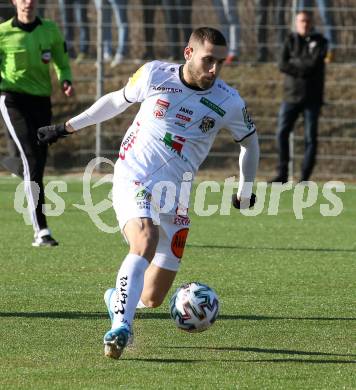 Fussball Bundesliga. 2. Liga. Testspiel. RZ Pellets WAC gegen SK Austria Klagenfurt. Shon Zalman Weissman (WAC). St. Andrae, am 11.1.2020.
Foto: Kuess
www.qspictures.net
---
pressefotos, pressefotografie, kuess, qs, qspictures, sport, bild, bilder, bilddatenbank