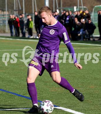 Fussball Bundesliga. 2. Liga. Testspiel. RZ Pellets WAC gegen SK Austria Klagenfurt.  Florian Jaritz (Klagenfurt). St. Andrae, am 11.1.2020.
Foto: Kuess
www.qspictures.net
---
pressefotos, pressefotografie, kuess, qs, qspictures, sport, bild, bilder, bilddatenbank