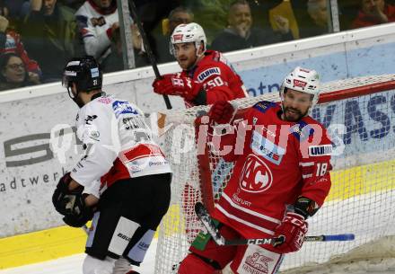 EBEL. Eishockey Bundesliga. KAC gegen	HC Orli Znojmo. Torjubel Thomas Koch,  (KAC). Klagenfurt, am 12.1.2020.
Foto: Kuess
www.qspictures.net

---
pressefotos, pressefotografie, kuess, qs, qspictures, sport, bild, bilder, bilddatenbank