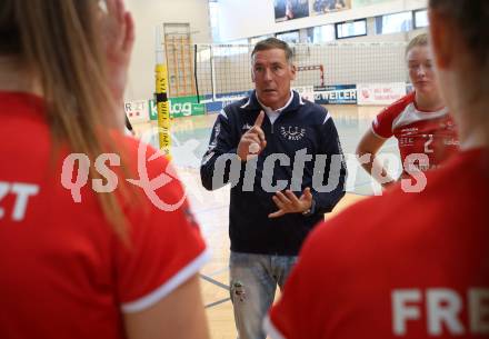 Volleyball. Volley League Women. ATSC Kelag Wildcats Klagenfurt gegen VC Tirol. Trainer Helmut Voggenberger  (Klagenfurt). Klagenfurt, am 12.1.2020.
Foto: Kuess
---
pressefotos, pressefotografie, kuess, qs, qspictures, sport, bild, bilder, bilddatenbank