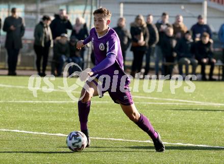 Fussball Bundesliga. 2. Liga. Testspiel. RZ Pellets WAC gegen SK Austria Klagenfurt.  Fabio Markelic (Klagenfurt). St. Andrae, am 11.1.2020.
Foto: Kuess
www.qspictures.net
---
pressefotos, pressefotografie, kuess, qs, qspictures, sport, bild, bilder, bilddatenbank