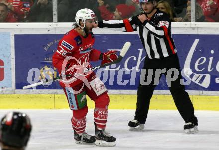 EBEL. Eishockey Bundesliga. KAC gegen	spusu Vienna Capitals. Torjubel Martin Schumnig (KAC). Klagenfurt, am 2.2.2020.
Foto: Kuess
www.qspictures.net

---
pressefotos, pressefotografie, kuess, qs, qspictures, sport, bild, bilder, bilddatenbank