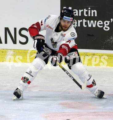 Eishockey Laenderspiel. Oesterreich gegen Norwegen. Daniel Obersteiner (Oesterreich). Klagenfurt, am 7.2.2020.
Foto: Kuess
www.qspictures.net

---
pressefotos, pressefotografie, kuess, qs, qspictures, sport, bild, bilder, bilddatenbank