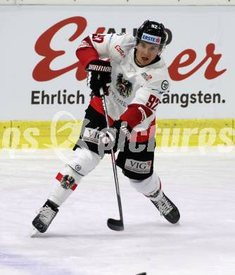 Eishockey Laenderspiel. Oesterreich gegen Norwegen. Clemens Unterweger (Oesterreich). Klagenfurt, am 7.2.2020.
Foto: Kuess
www.qspictures.net

---
pressefotos, pressefotografie, kuess, qs, qspictures, sport, bild, bilder, bilddatenbank