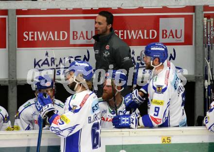 EBEL. Eishockey Bundesliga. VSV gegen Hydro Fehervar AV 19.  Co-Trainer Marco Pewal (VSV). Villach, am 11.2.2020.
Foto: Kuess
www.qspictures.net
---
pressefotos, pressefotografie, kuess, qs, qspictures, sport, bild, bilder, bilddatenbank