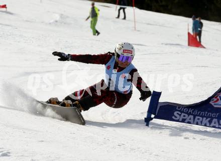 Snowboard Europacup. Claudia Riegler (AUT). SimonhÃ¶he, am 15.2.2020.
Foto: Kuess
www.qspictures.net

---
pressefotos, pressefotografie, kuess, qs, qspictures, sport, bild, bilder, bilddatenbank