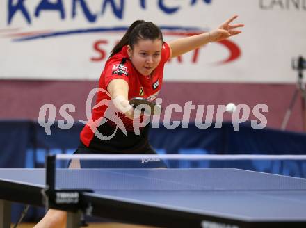 Tischtennis Europacup. TTC Villacher gegen LZ Froschberg.  Denise Payet (Froschberg) . Villach, am 15.2.2020.
Foto: Kuess
www.qspictures.net

---
pressefotos, pressefotografie, kuess, qs, qspictures, sport, bild, bilder, bilddatenbank