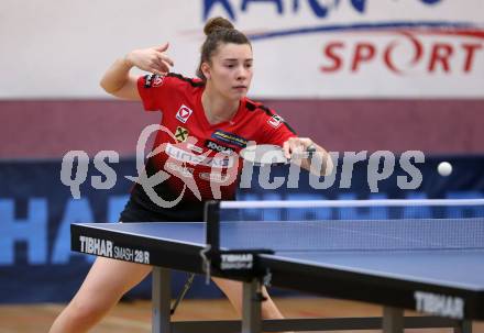 Tischtennis Europacup. TTC Villacher gegen LZ Froschberg.  Karoline Mischek (Froschberg) . Villach, am 15.2.2020.
Foto: Kuess
www.qspictures.net

---
pressefotos, pressefotografie, kuess, qs, qspictures, sport, bild, bilder, bilddatenbank