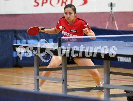 Tischtennis Europacup. TTC Villacher gegen LZ Froschberg. Tin-Tin Ho (Froschberg). Villach, am 15.2.2020.
Foto: Kuess
www.qspictures.net

---
pressefotos, pressefotografie, kuess, qs, qspictures, sport, bild, bilder, bilddatenbank
