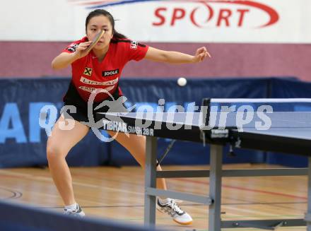 Tischtennis Europacup. TTC Villacher gegen LZ Froschberg. Tin-Tin Ho (Froschberg). Villach, am 15.2.2020.
Foto: Kuess
www.qspictures.net

---
pressefotos, pressefotografie, kuess, qs, qspictures, sport, bild, bilder, bilddatenbank