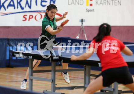 Tischtennis Europacup. TTC Villacher gegen LZ Froschberg. Liu Yuan (Villach), Tin-Tin Ho (Froschberg) . Villach, am 15.2.2020.
Foto: Kuess
www.qspictures.net

---
pressefotos, pressefotografie, kuess, qs, qspictures, sport, bild, bilder, bilddatenbank