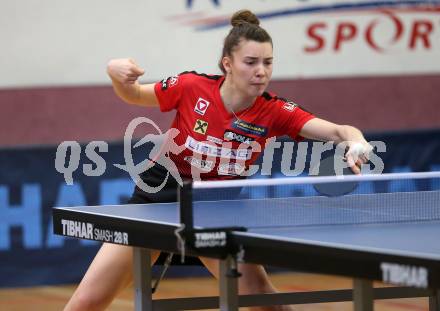 Tischtennis Europacup. TTC Villacher gegen LZ Froschberg.  Karoline Mischek (Froschberg) . Villach, am 15.2.2020.
Foto: Kuess
www.qspictures.net

---
pressefotos, pressefotografie, kuess, qs, qspictures, sport, bild, bilder, bilddatenbank