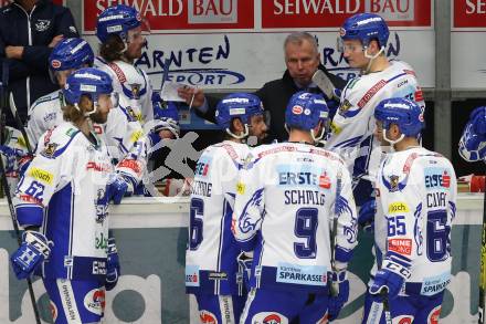 EBEL. Eishockey Bundesliga. VSV gegen EHC Liwest Black Wings Linz.   Trainer Rob Daum (VSV). Villach, am 18.2.2020.
Foto: Kuess
www.qspictures.net
---
pressefotos, pressefotografie, kuess, qs, qspictures, sport, bild, bilder, bilddatenbank