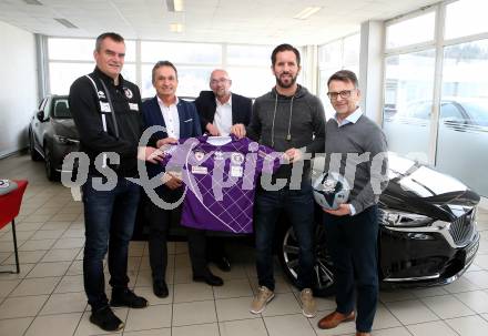 Fussball. SK Austria Klagenfurt. Pressekonferenz. Robert Micheu, Gernold Opetnik, Sandro Zakany,  Ivica Peric. Klagenfurt, 19.2.2020.
Foto: Kuess
---
pressefotos, pressefotografie, kuess, qs, qspictures, sport, bild, bilder, bilddatenbank