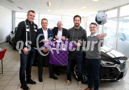 Fussball. SK Austria Klagenfurt. Pressekonferenz. Robert Micheu, Gernold Opetnik, Sandro Zakany,  Ivica Peric. Klagenfurt, 19.2.2020.
Foto: Kuess
---
pressefotos, pressefotografie, kuess, qs, qspictures, sport, bild, bilder, bilddatenbank