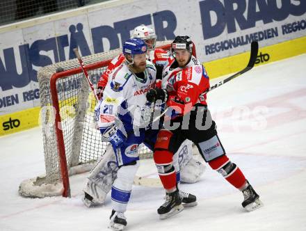EBEL. Eishockey Bundesliga. VSV gegen HC Orli Znojmo.  Lahti Miika (VSV),  Lahti Miika (Znojmo). Villach, am 21.2.2020.
Foto: Kuess
www.qspictures.net
---
pressefotos, pressefotografie, kuess, qs, qspictures, sport, bild, bilder, bilddatenbank