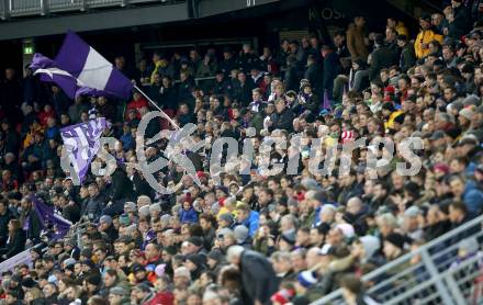 Fussball. 2. Liga. SK Austria Klagenfurt gegen SV Guntamatic Ried.  Fans (Klagenfurt). Klagenfurt, am 21.2.2020.
Foto: Kuess
www.qspictures.net
---
pressefotos, pressefotografie, kuess, qs, qspictures, sport, bild, bilder, bilddatenbank