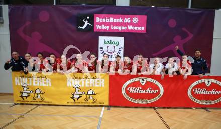 Volleyball. AVL. ATSC Kelag Wildcats Klagenfurt gegen VC Tirol. Jubel (Wildcats). Klagenfurt, am 22.2.2020.
Foto: Kuess
---
pressefotos, pressefotografie, kuess, qs, qspictures, sport, bild, bilder, bilddatenbank