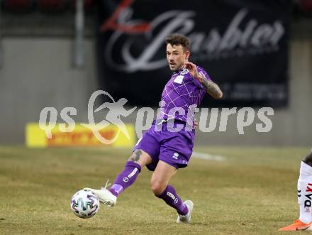 Fussball. 2. Liga. SK Austria Klagenfurt gegen SV Guntamatic Ried.  Philipp Huetter (Klagenfurt). Klagenfurt, am 21.2.2020.
Foto: Kuess
www.qspictures.net
---
pressefotos, pressefotografie, kuess, qs, qspictures, sport, bild, bilder, bilddatenbank
