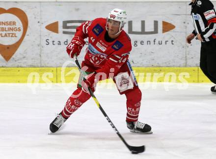 EBEL. Eishockey Bundesliga. KAC gegen	HCB Suedtirol Alperia. Adam Comrie (KAC). Klagenfurt, am 27.2.2020.
Foto: Kuess
www.qspictures.net

---
pressefotos, pressefotografie, kuess, qs, qspictures, sport, bild, bilder, bilddatenbank