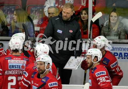 EBEL. Eishockey Bundesliga. KAC gegen	HCB Suedtirol Alperia. Trainer Petri Matikainen (KAC). Klagenfurt, am 27.2.2020.
Foto: Kuess
www.qspictures.net

---
pressefotos, pressefotografie, kuess, qs, qspictures, sport, bild, bilder, bilddatenbank