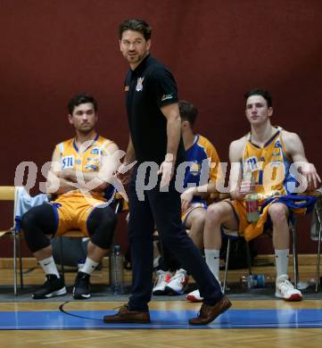 Basketball Zweite Liga 2019/2020. Play Down 2. Runde. KOS Celovec gegen   BBU Salzburg.  Trainer Dejan Ljubinkovic (Salzburg). Klagenfurt, am 1.3.2020.
Foto: Kuess
www.qspictures.net

---
pressefotos, pressefotografie, kuess, qs, qspictures, sport, bild, bilder, bilddatenbank