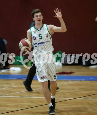 Basketball Zweite Liga 2019/2020. Play Down 2. Runde. KOS Celovec gegen   BBU Salzburg. Andi Smrtnik (KOS Celovec). Klagenfurt, am 1.3.2020.
Foto: Kuess
www.qspictures.net

---
pressefotos, pressefotografie, kuess, qs, qspictures, sport, bild, bilder, bilddatenbank